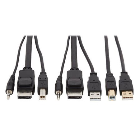 Tripp Lite Displayport Kvm Cable Kit 4K U, P783-010-U P783-010-U